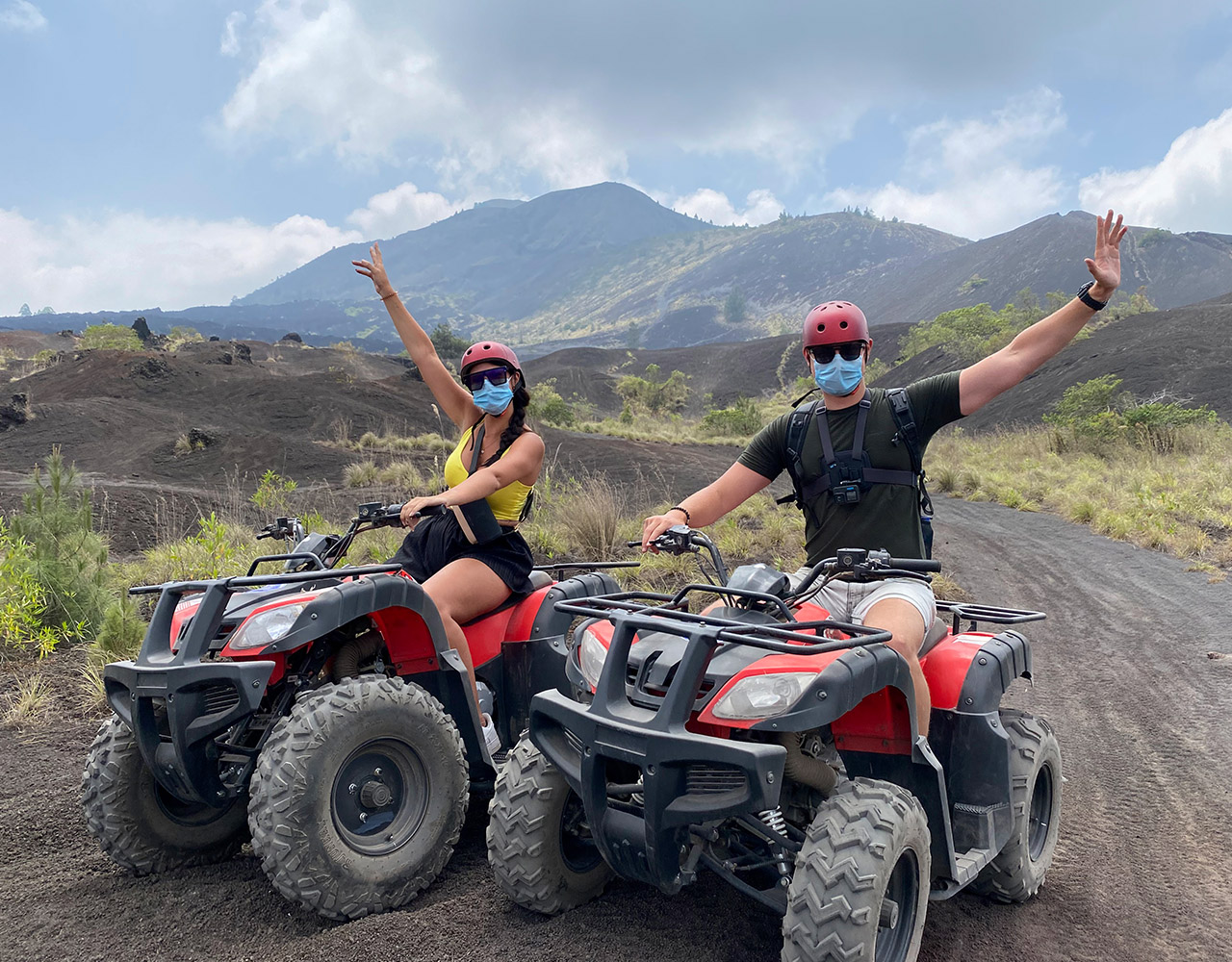 Mount Batur ATV Black Lava and Sand Adventure