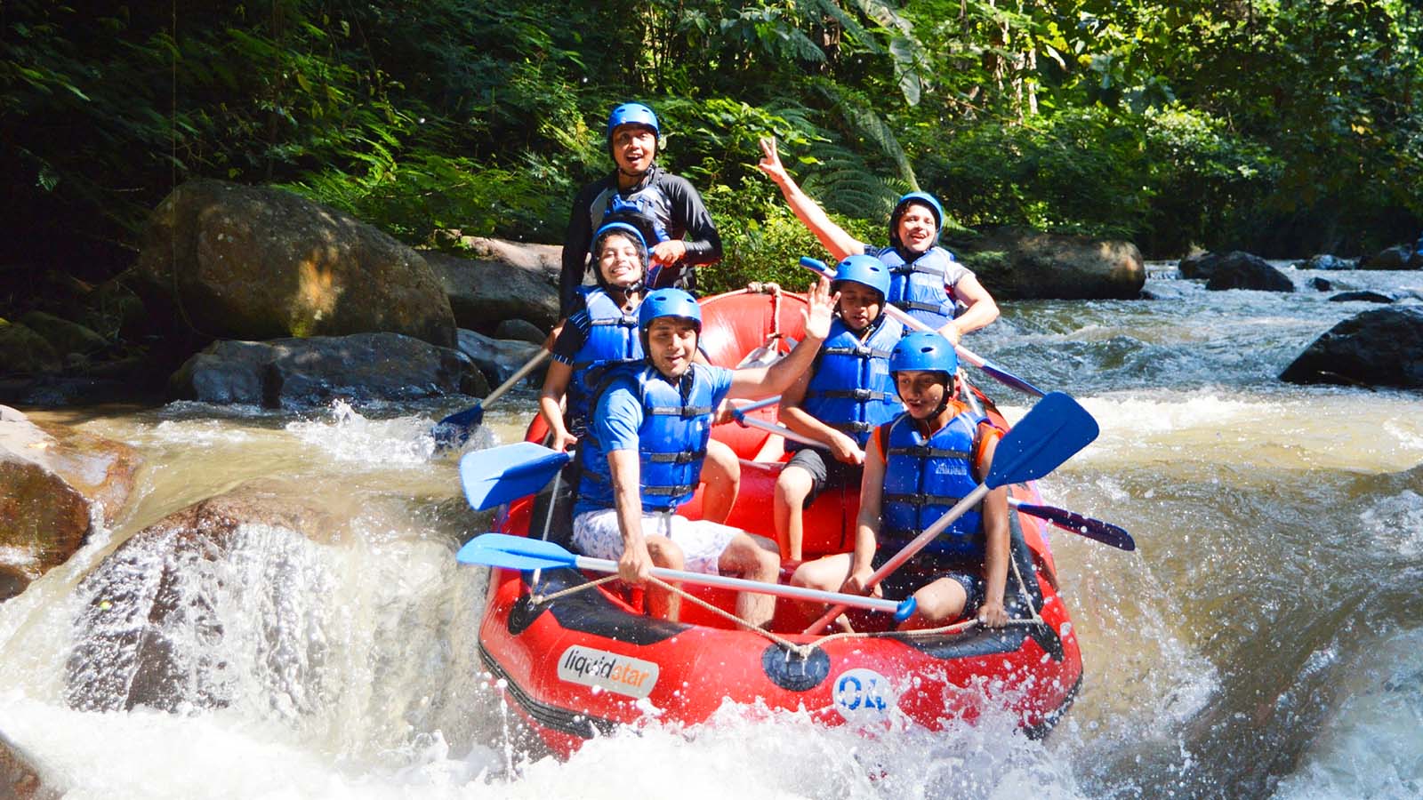 Ubud River Rafting with Lunch and Transfers